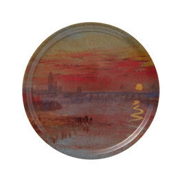 JMW Turner The Scarlet Sunset round tray